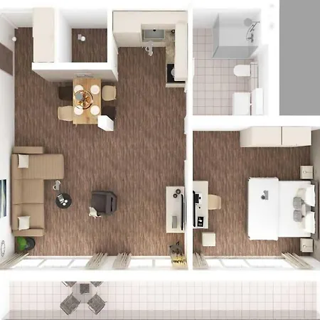 Appartement Hafenspitze App 24 *